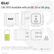 Club3D Ladegerät 2xUSB Typ C. 1xUSB Typ A. PD 65W. GaN retail