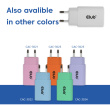 Club3D Lifestyle Ladegerät USB-C 30Watt. 2Stk weiß retail