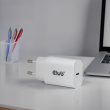 Club3D Lifestyle Ladegerät USB-C 30Watt. 2Stk weiß retail