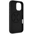 Fixed MagLeather | Back cover | Apple | iPhone 16 | Leather | Black FIXLM-1400-BK