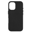Fixed MagLeather | Back cover | Apple | iPhone 16 | Leather | Black FIXLM-1400-BK