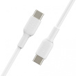 Belkin USB-C/USB-C Kabel PVC, 1m, weiß