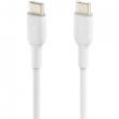 Belkin USB-C/USB-C Kabel PVC, 1m, weiß