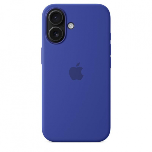 Apple Silicone Case with Magsafe, iPhone 16, sinine - Ümbris / MYY63ZM/A
