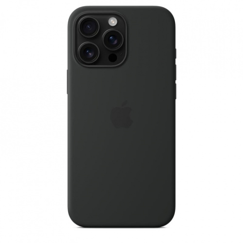 Apple Silicone Case with Magsafe, iPhone 16 Pro Max, must - Ümbris / MYYT3ZM/A