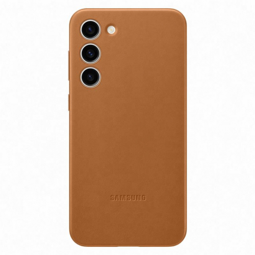 Samsung Leather Cover, Galaxy S23+, pruun - Nahast ümbris / EF-VS916LAEGWW