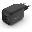 Belkin 65W Dual USB-C GaN Ladegerät mit PD und PPS, schwarz