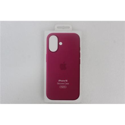 Taastatud. Apple iPhone 16 Silicone Case with MagSafe - Fuchsia | Apple Case with MagSafe | Apple | iPhone 16 | Silicone | Fuchsia | UNPACKED MYY53ZM/ASO