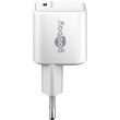 Goobay 65370 USB-C USB-C TM Dual Fast Charger (36 W), White | Goobay | 5370 USB-C USB-C TM Dual Fast Charger (36 W) 65370