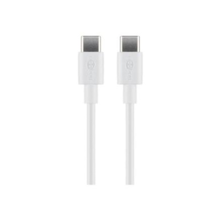 Goobay USB-C,Charging and Sync Cable, 2 m, Valge | Goobay 51244