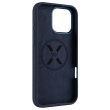 Fixed MagFlow | Back cover | Apple | iPhone 16 Pro Max | Liquid silicon | Blue FIXFLM2-1403-BL