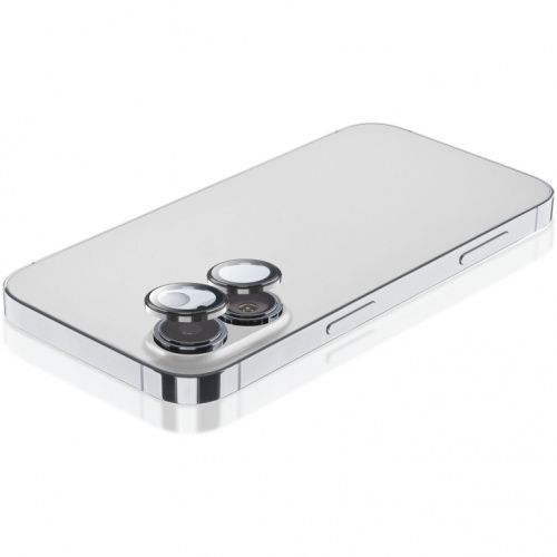 Cellularline Camera Lens Protection Ring iPhone 16/Plus Clear