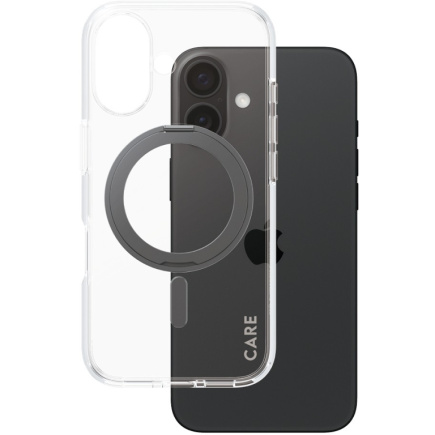 CARE Case Feature Черный Kickstand MagSAFE iPhone 16