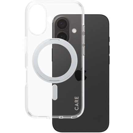 CARE Case Feature Silver Kickstand MagSAFE iPhone 16