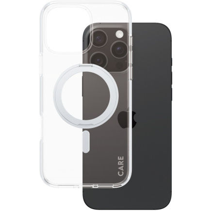 CARE Feature Silver Kickstand MagSAFE iPhone 16 Pro Max