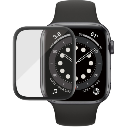 PanzerGlass f. Apple Watch Series 4/5 44mm. Black