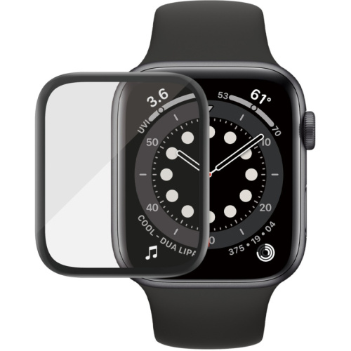 PanzerGlass f. Apple Watch Series 4/5 44mm. Black