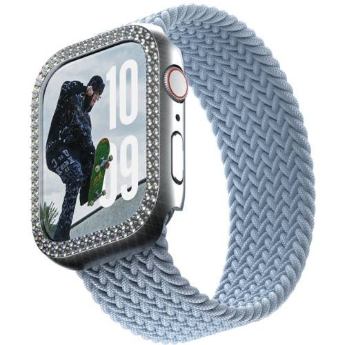 SAFE Bling Bumper Silver Apple Watch 10/42mm