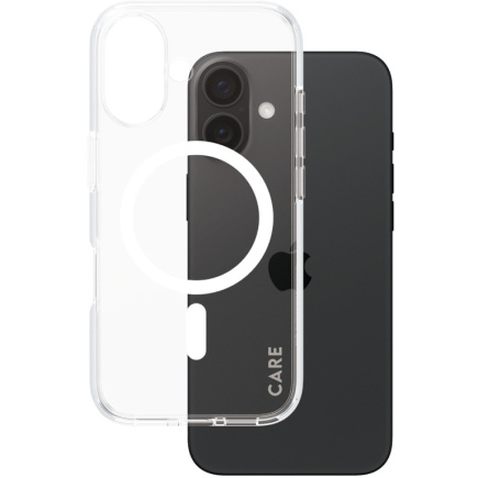 CARE Case Flagship White MagSAFE iPhone 16