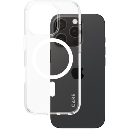 CARE Case Flagship White MagSAFE iPhone 16 Pro