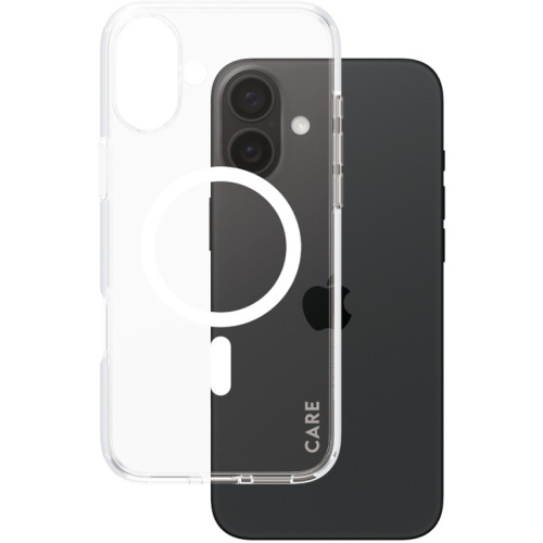 CARE Case Flagship Valge MagSAFE iPhone 16 Plus