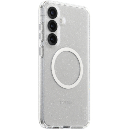 CARE Flagship Case Star Lit w. White QI Galaxy S25 Plus