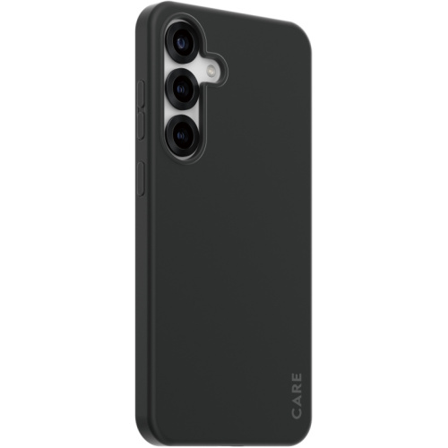 CARE Fashionable Case Black w. QI Compatible Galaxy S25 Plus