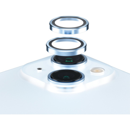 PanzerGlass Hoops Camera Protector iPhone 15. 15 Plus Blue