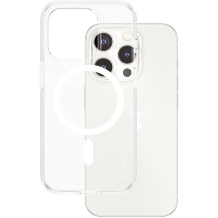 CARE Case Flagship Valge MagSafe iPhone 15 Pro