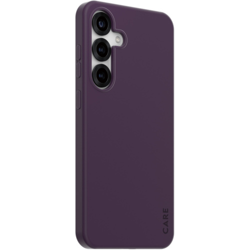 CARE Fashionable Case Plum Purple w. QI Galaxy S25 Plus