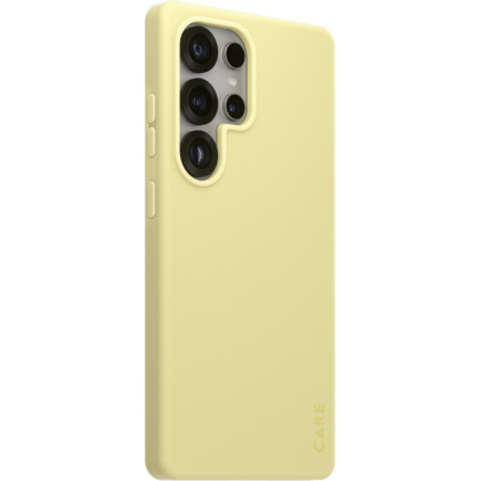 CARE Fashionable Case Chardonnay w. QI Galaxy S25 Ultra