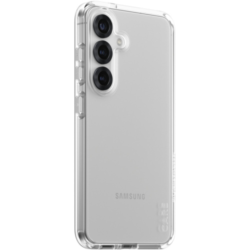 CARE Flagship Case Clear w. Clear Frame Galaxy S25