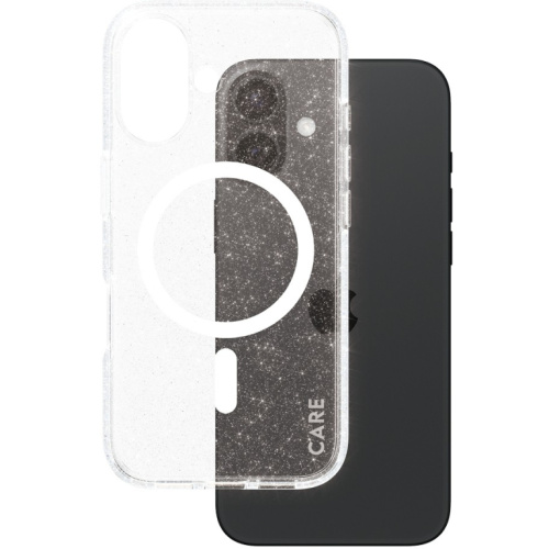 CARE Case Flagship Star Lit Valge MagSAFE iPhone 16