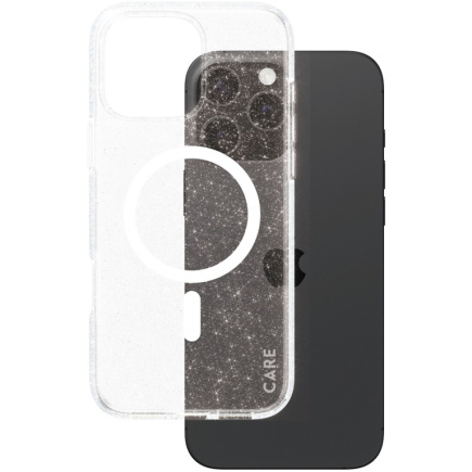 CARE Case Flagship Star Lit Белый MagSAFE iPhone 16 Pro Max