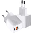 4smarts VoltPlug Duos Mini PD 20W + USB-C Kabel. wei