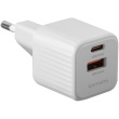 4smarts VoltPlug Duos Mini PD 20W + USB-C Kabel. wei