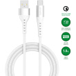 4smarts USB-A auf USB-C Kabel PrimeCord 18W 1.5m. weiss
