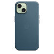 Apple iPhone 15 FineWoven Case with MagSafe - Pacific Blue