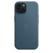 Apple iPhone 15 FineWoven Case with MagSafe - Pacific Blue