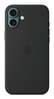 Apple iPhone 16 Plus Silicone Case with MagSafe - Black