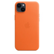 Apple iPhone 14 Plus Leather Case with MagSafe - Orange