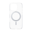 PanzerGlass CARE by ® Feature Case Transparent w. Silver Kickstand & MagSafe iPhone 16 Pro
