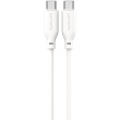 4smarts USB-C / USB-C Silikon-Kabel High Flex 60W 1.5m Wei