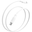 4smarts USB-C / USB-C Silikon-Kabel High Flex 60W 1.5m Wei
