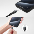 4smarts USB-C/A Multi-Ladekabel 4in2 1.2m. schwarz