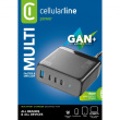 Cellularline Multipower Desk 150W Reiselader 4 Port GaN Black