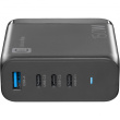 Cellularline Multipower Desk 150W Reiselader 4 Port GaN Black