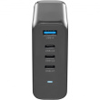 Cellularline Multipower Desk 150W Reiselader 4 Port GaN Black