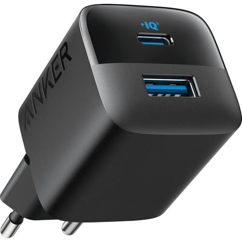 Anker 323 Charger 33W 1 x USB-A 1 x USB-C PIQ 3.0 black