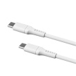 Fixed | Liquid Silicone Cable USB-C/USB-C, 2m, 60W | FIXDLS-CC2-WH FIXDLS-CC2-WH